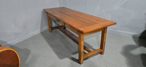 SUPER FRENCH FARMHOUSE REFRECTORY KITCHEN DINING TABLE - ADDITIONAL PHOTO 13