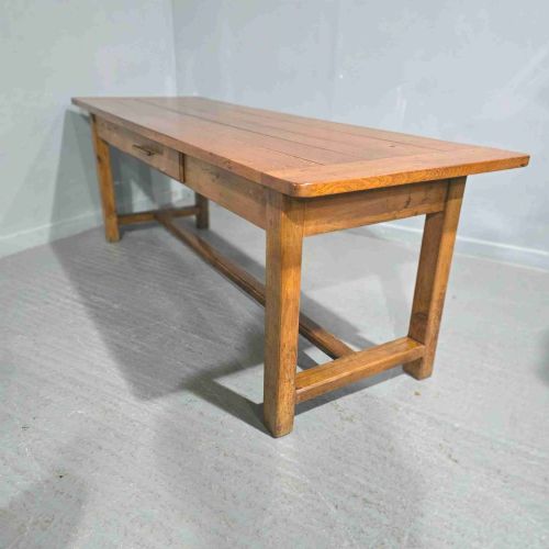 SUPER FRENCH FARMHOUSE REFRECTORY KITCHEN DINING TABLE - ADDITIONAL PHOTO 14