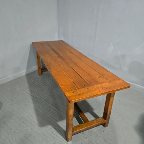 SUPER FRENCH FARMHOUSE REFRECTORY KITCHEN DINING TABLE - ADDITIONAL PHOTO 15