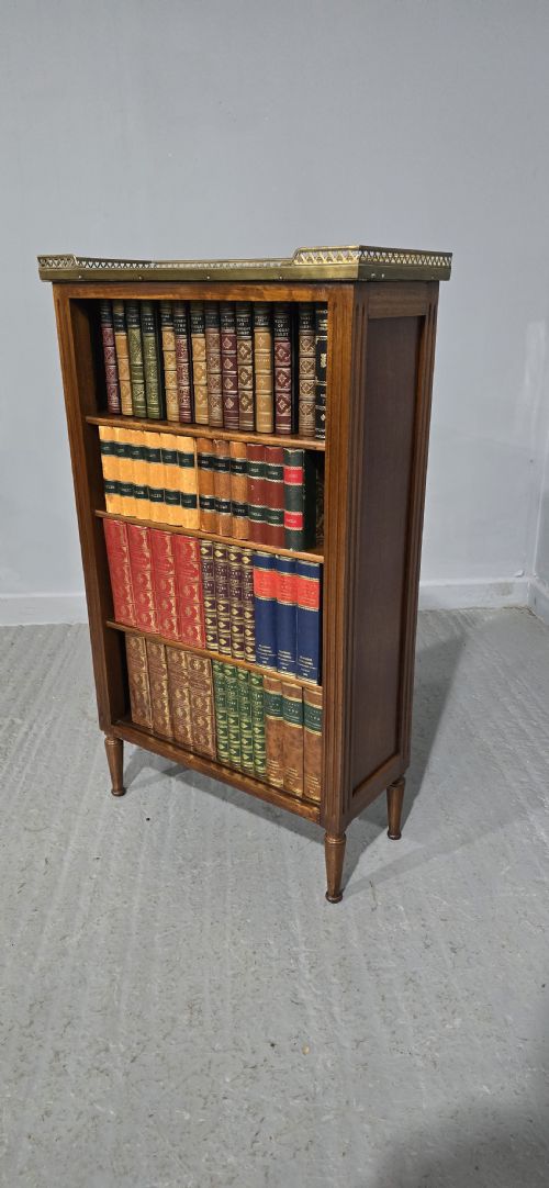 fig 1. Fine French Walnut Bookcase of Small Proportions