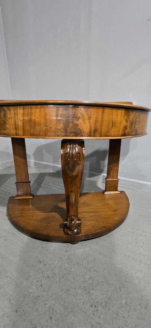 fig 1. Pair Victorian Mahogany Console Tables
