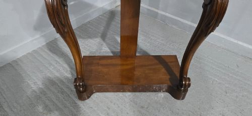 TOP QUALITY MAHOGANY CONSOLE TABLE - ADDITIONAL PHOTO 6