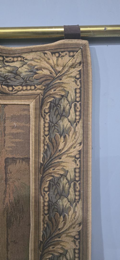 FRENCH SIGNED TAPESTRY - ADDITIONAL PHOTO 2