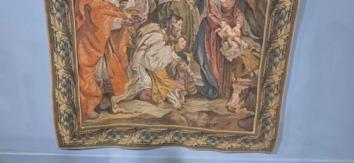FRENCH SIGNED TAPESTRY - ADDITIONAL PHOTO 3