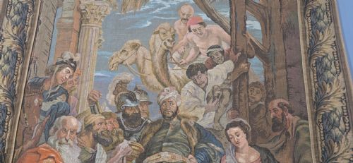 FRENCH SIGNED TAPESTRY - ADDITIONAL PHOTO 5