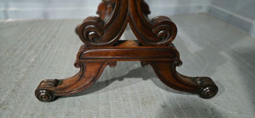 FINE REGENCY MAHOGANY CHEVAL MIRROR - ADDITIONAL PHOTO 7