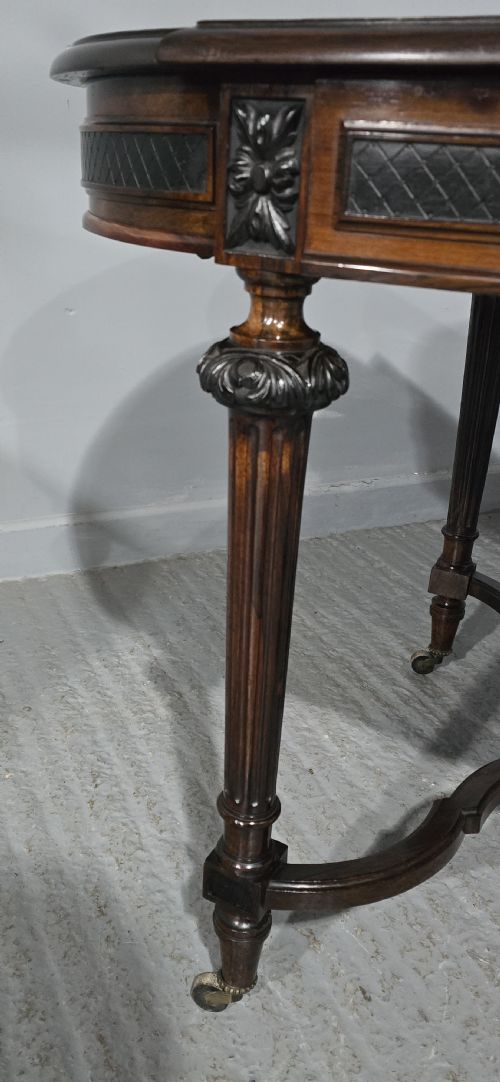 EXHIBITION QUALITY LIBRARY TABLE - ADDITIONAL PHOTO 5