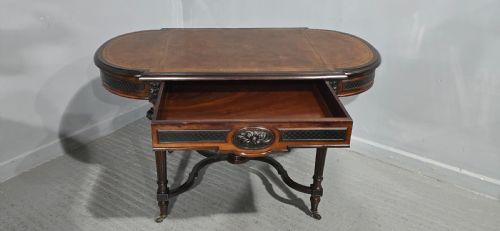 EXHIBITION QUALITY LIBRARY TABLE - ADDITIONAL PHOTO 12