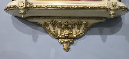 SUPERB PAINTED WALL HANGING VITREEN - ADDITIONAL PHOTO 5