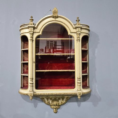 SUPERB PAINTED WALL HANGING VITREEN - ADDITIONAL PHOTO 13