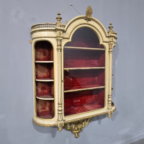SUPERB PAINTED WALL HANGING VITREEN - ADDITIONAL PHOTO 14