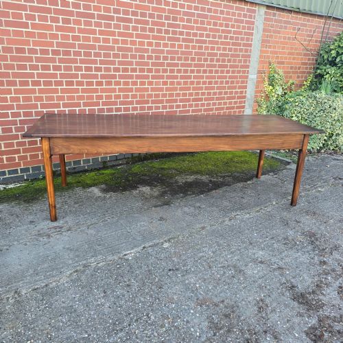 fig 1. Large French Refrectory Farmhouse Kitchen Dining Table