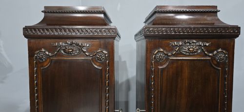 SUPER PAIR REGENCY MAHOGANY SIDE CABINETS - ADDITIONAL PHOTO 3
