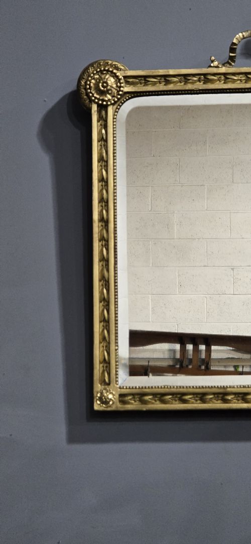 WONDERFUL VICTORIAN GILT MIRROR - ADDITIONAL PHOTO 3