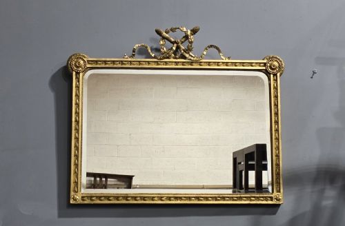 WONDERFUL VICTORIAN GILT MIRROR - ADDITIONAL PHOTO 9