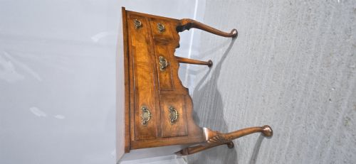 BURR WALNUT QUEEN ANNE LOW BOY - ADDITIONAL PHOTO 12