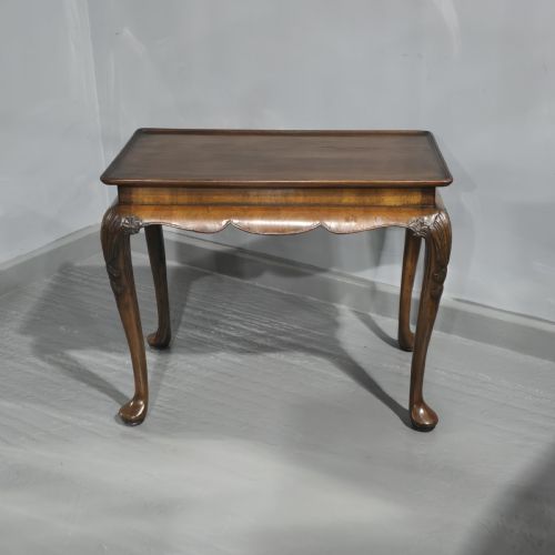 SUPER TRAY TOPPED WALNUT COFFEE TABLE