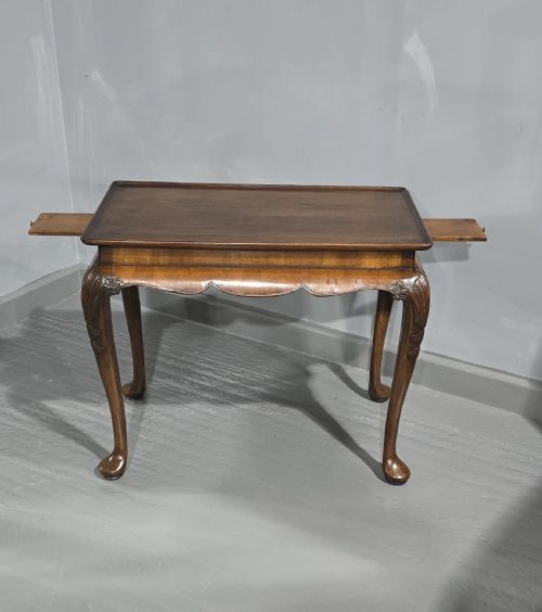 SUPER TRAY TOPPED WALNUT COFFEE TABLE - ADDITIONAL PHOTO 1