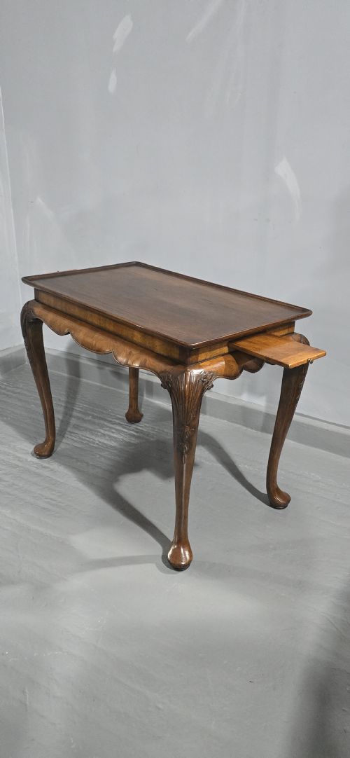 SUPER TRAY TOPPED WALNUT COFFEE TABLE - ADDITIONAL PHOTO 2
