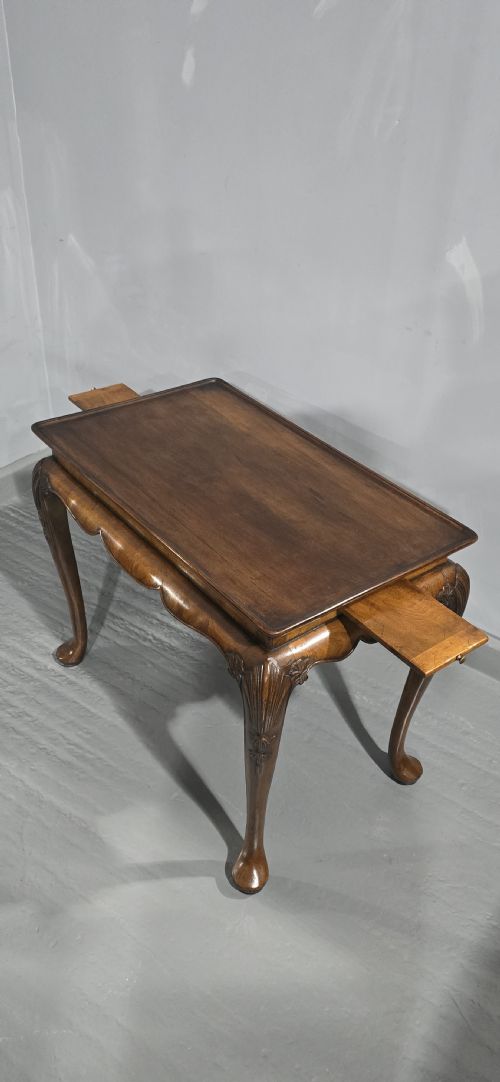 SUPER TRAY TOPPED WALNUT COFFEE TABLE - ADDITIONAL PHOTO 3