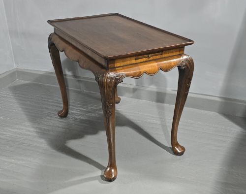 SUPER TRAY TOPPED WALNUT COFFEE TABLE - ADDITIONAL PHOTO 6