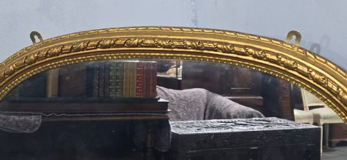 VICTORIAN GILT OVERMANTLE OF SMALL PROPORTIONS - ADDITIONAL PHOTO 4