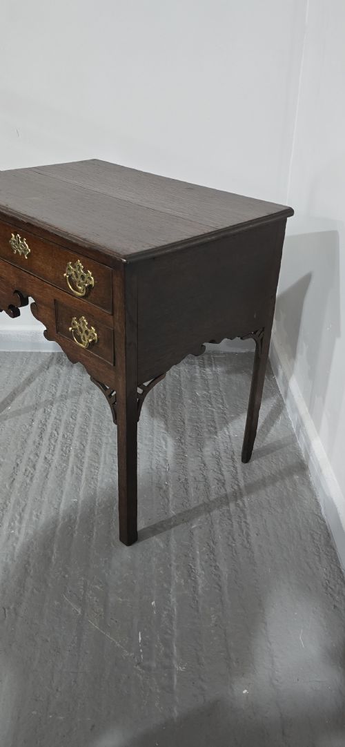 SUPERB C17TH OAK LOWBOY - ADDITIONAL PHOTO 2