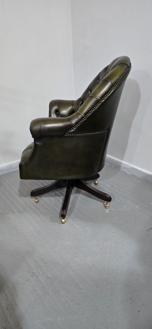SUPER LEATHER OFFICE DESK CHAIR - ADDITIONAL PHOTO 6