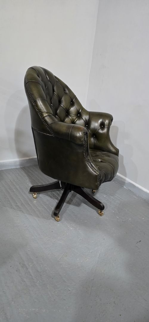 SUPER LEATHER OFFICE DESK CHAIR - ADDITIONAL PHOTO 8