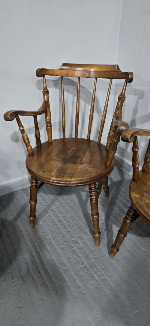 SUPER SET EIGHT KITCHEN FARMHOUSE CHAIRS - ADDITIONAL PHOTO 5