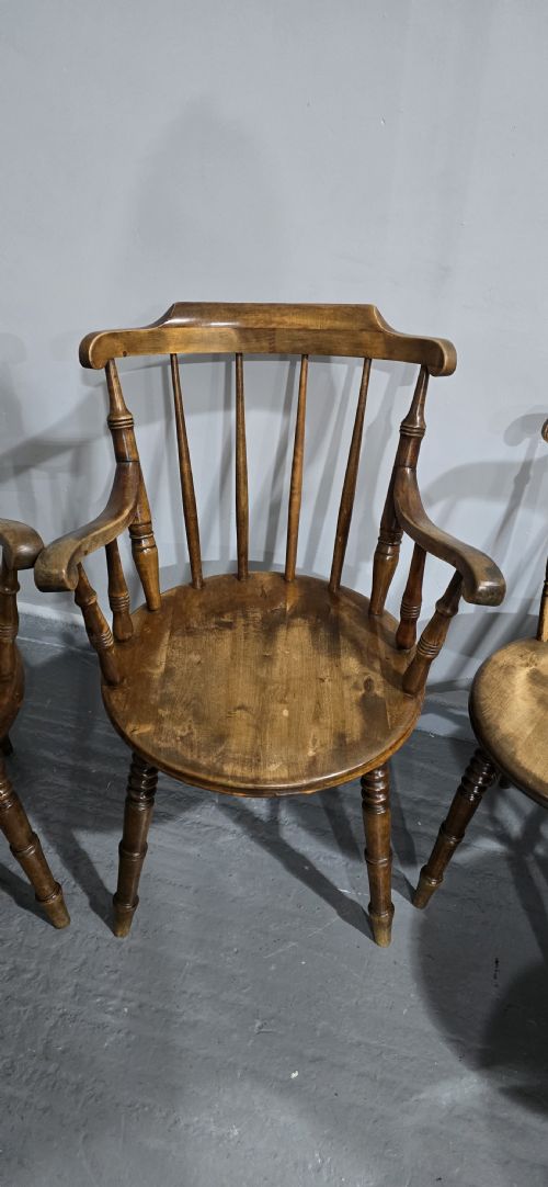 SUPER SET EIGHT KITCHEN FARMHOUSE CHAIRS - ADDITIONAL PHOTO 11