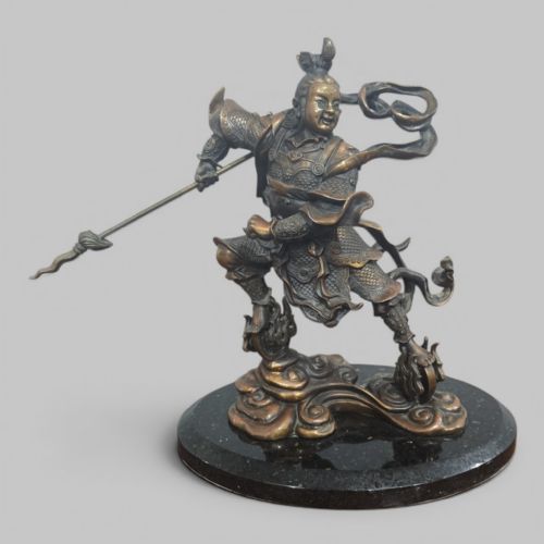 BRONZE SCULPTURE 'NE ZHA'