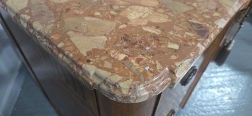 SUPERB FRENCH INLAID COMMODE CHEST OF DRAWERS - ADDITIONAL PHOTO 7
