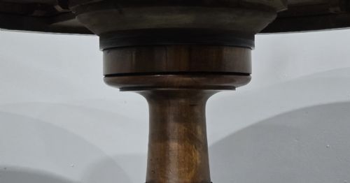 VICTORIAN WALNUT SWIVEL LIBRARY TABLE - ADDITIONAL PHOTO 5
