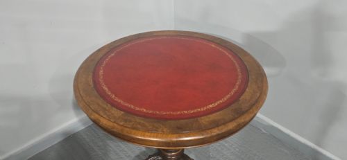 VICTORIAN WALNUT SWIVEL LIBRARY TABLE - ADDITIONAL PHOTO 8