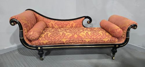 OUTSTANDING REGENCY CHAISE LOUNGE SOFA - ADDITIONAL PHOTO 3