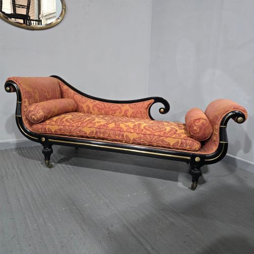 OUTSTANDING REGENCY CHAISE LOUNGE SOFA - ADDITIONAL PHOTO 1