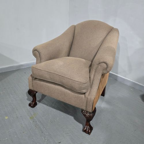 EXCELLENT QUALITY MAHOGANY ARMCHAIR - ADDITIONAL PHOTO 1