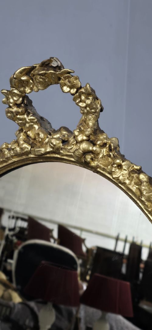SUPERB GILT DRESSING TABLE MIRROR - ADDITIONAL PHOTO 10