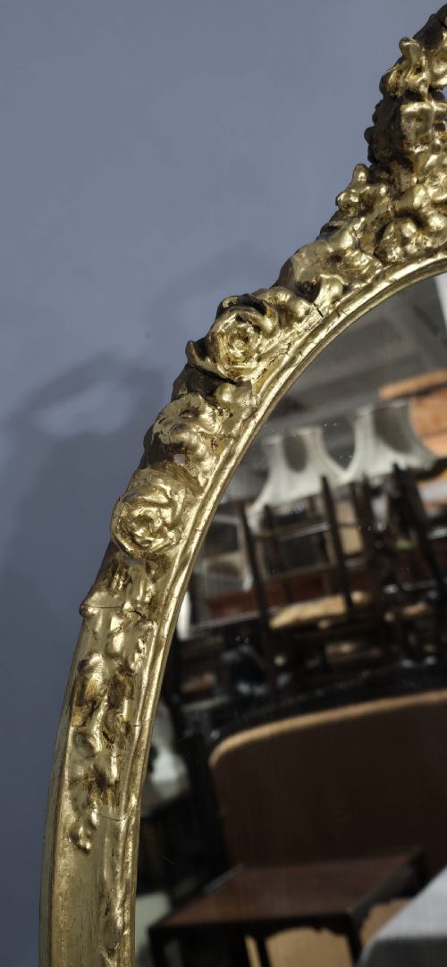 SUPERB GILT DRESSING TABLE MIRROR - ADDITIONAL PHOTO 11