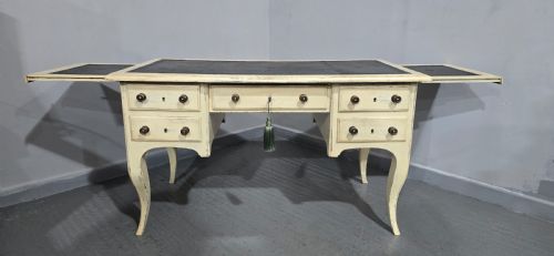 FRENCH PAINTED KNEEHOLE DESK - ADDITIONAL PHOTO 3