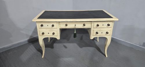 FRENCH PAINTED KNEEHOLE DESK - ADDITIONAL PHOTO 17