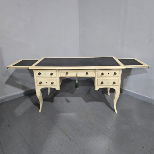 FRENCH PAINTED KNEEHOLE DESK - ADDITIONAL PHOTO 2
