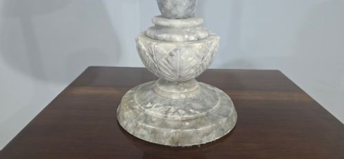 LARGE FRENCH MARBLE LAMP - ADDITIONAL PHOTO 5