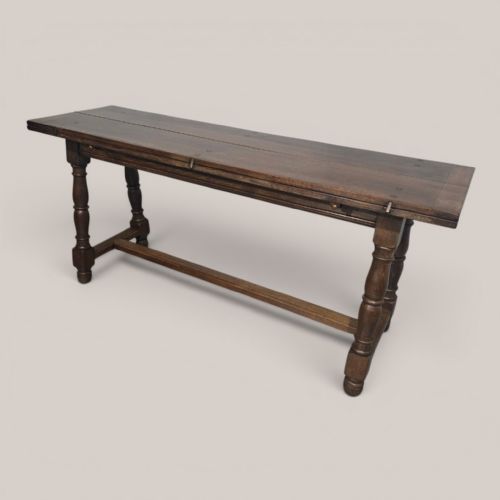 SUPER OAK KITCHEN REFRECTORY FARMHOUSE DINING TABLE