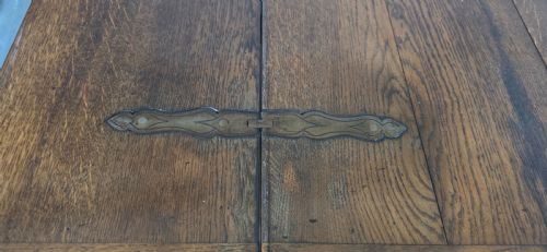 SUPER OAK KITCHEN REFRECTORY FARMHOUSE DINING TABLE - ADDITIONAL PHOTO 10