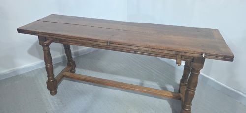 SUPER OAK KITCHEN REFRECTORY FARMHOUSE DINING TABLE - ADDITIONAL PHOTO 13