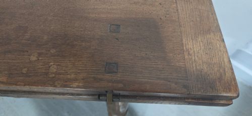 SUPER OAK KITCHEN REFRECTORY FARMHOUSE DINING TABLE - ADDITIONAL PHOTO 14