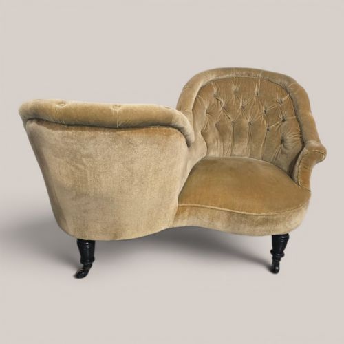 super victorian conversation sofa - CATEGORY: ANTIQUE SOFAS - DATED 1880
