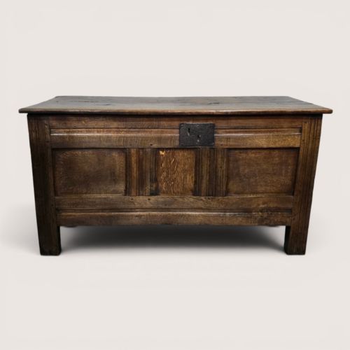 GEORGIAN OAK COFFER